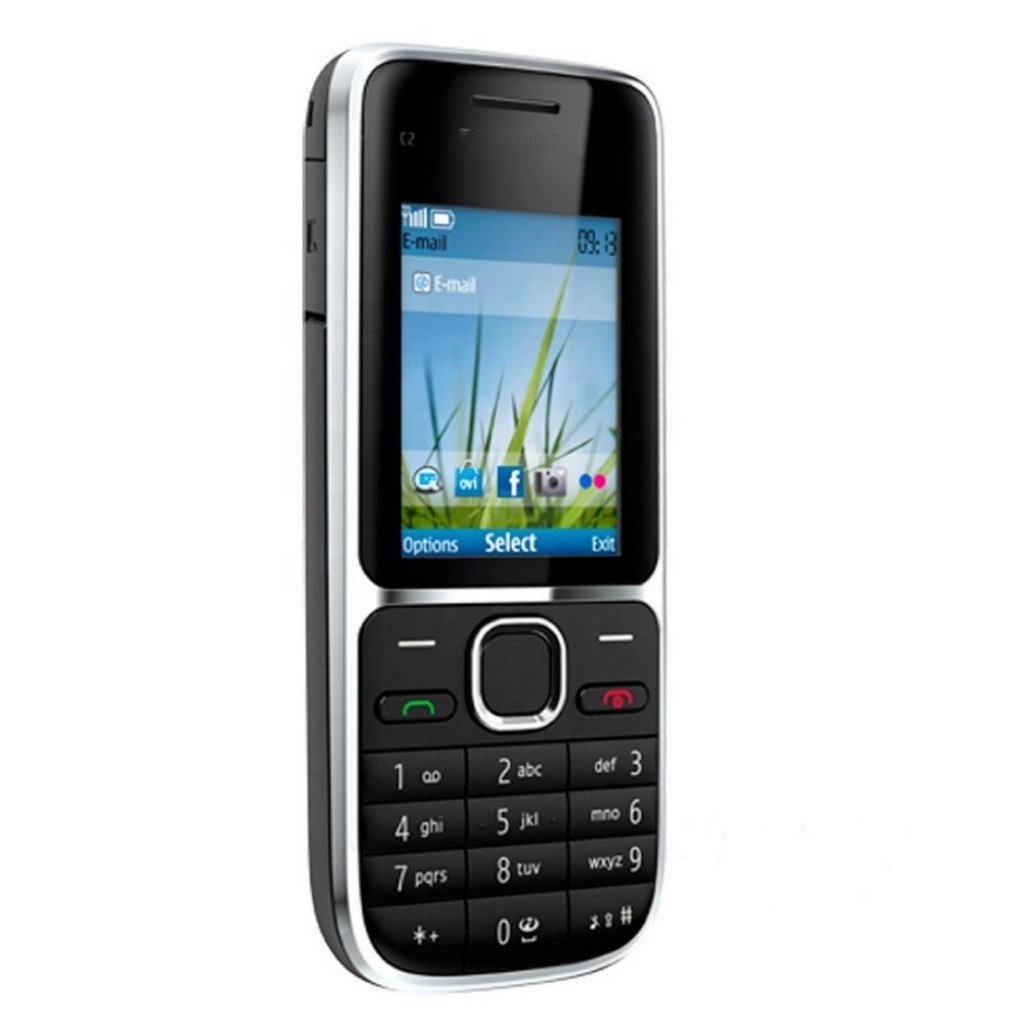 Cross-border mobile phone C2-01 straight plate mobile Unicom 3G key elderly cross-border foreign trade mobile phone